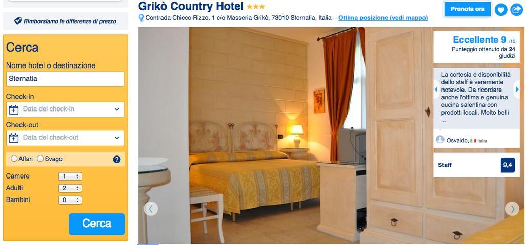 Griko Country Hotel Lecce Exteriér fotografie