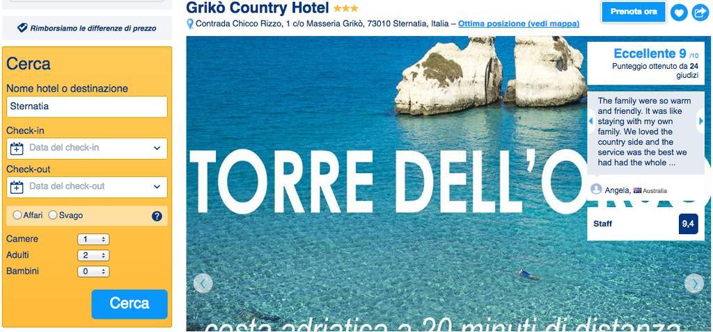Griko Country Hotel Lecce Exteriér fotografie